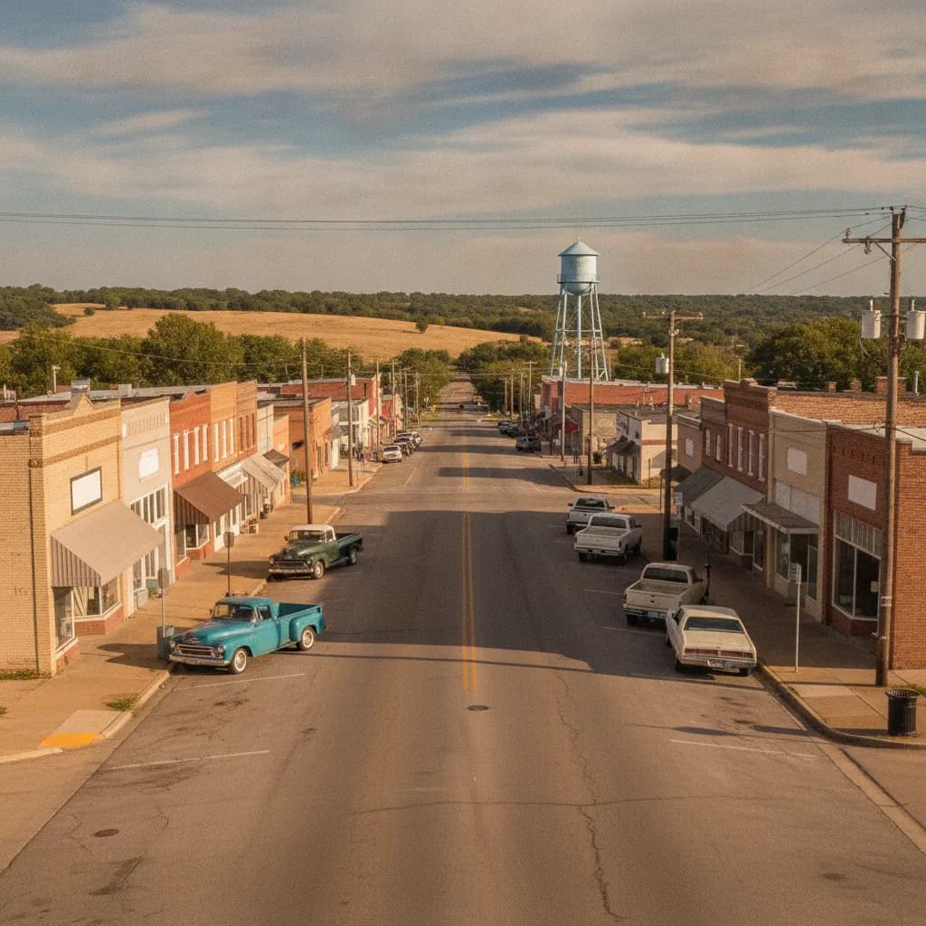 View of Noble, OK