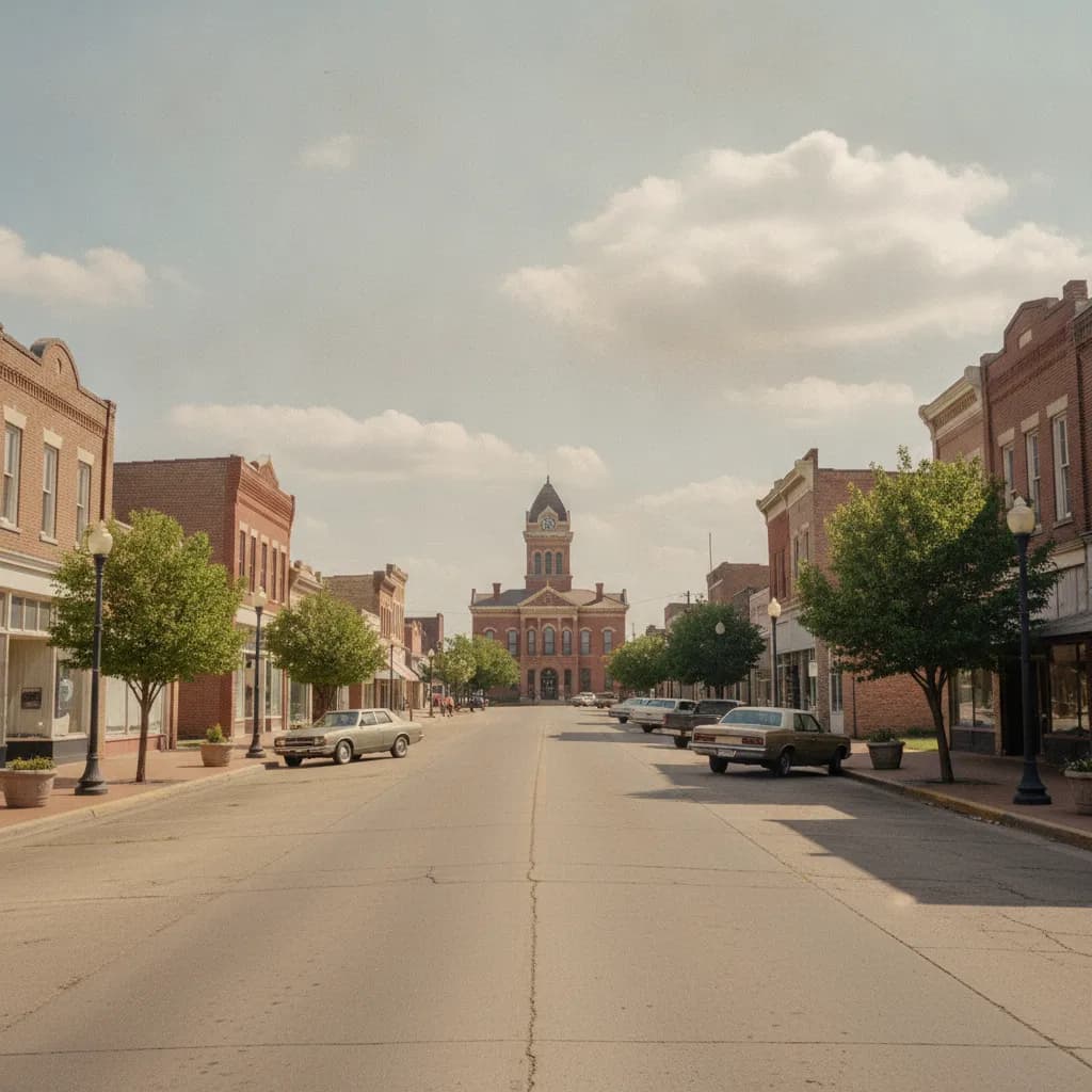 View of Perry, OK
