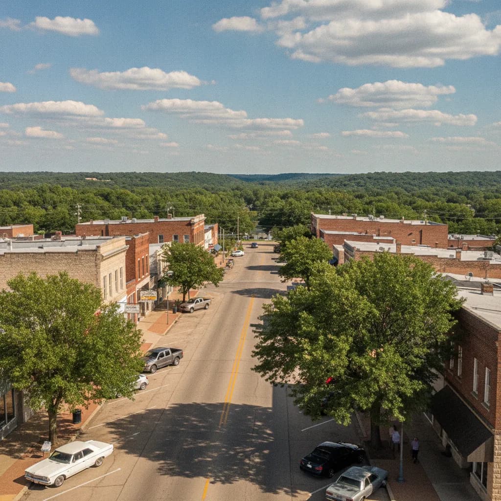 View of Sand Springs, OK