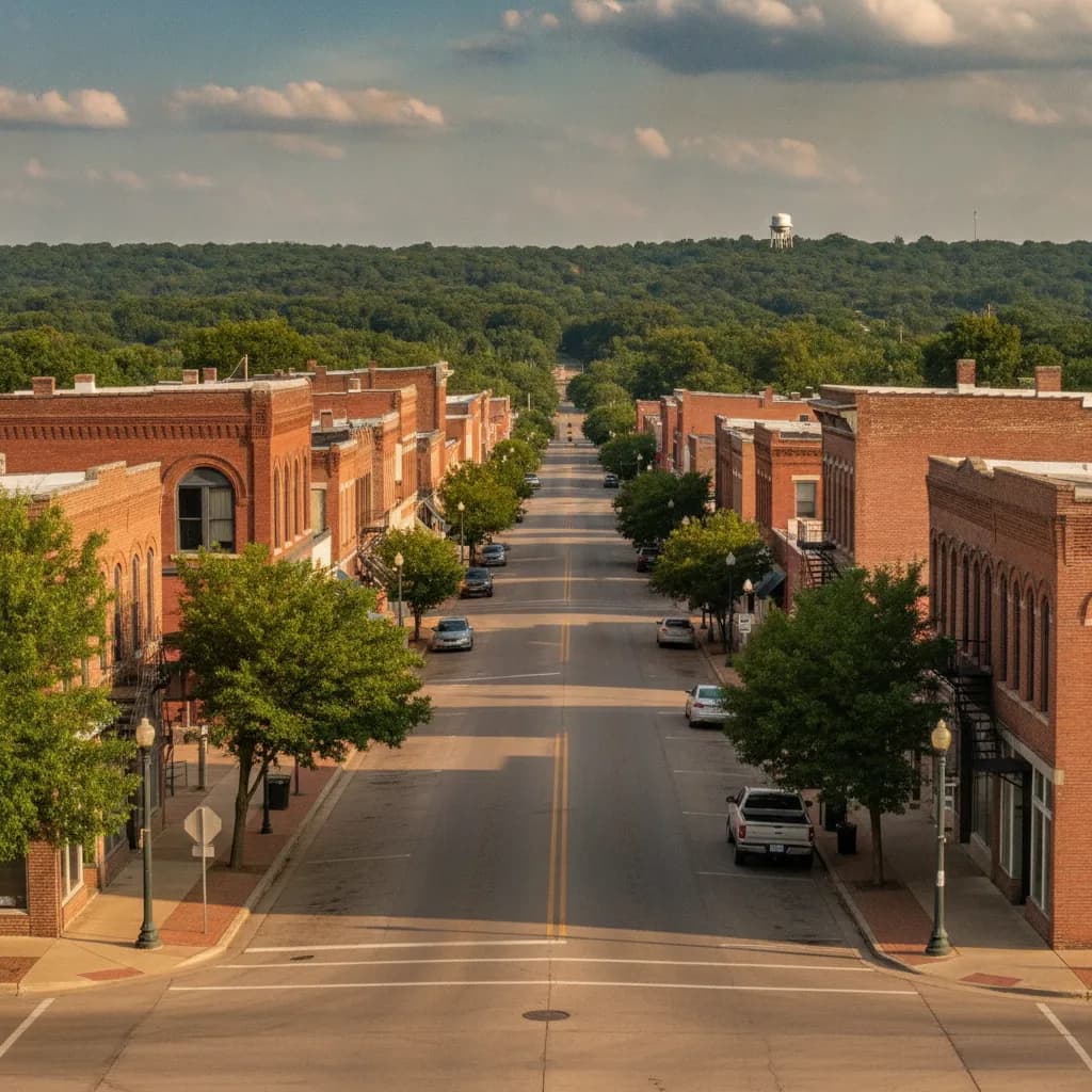 View of Sapulpa, OK