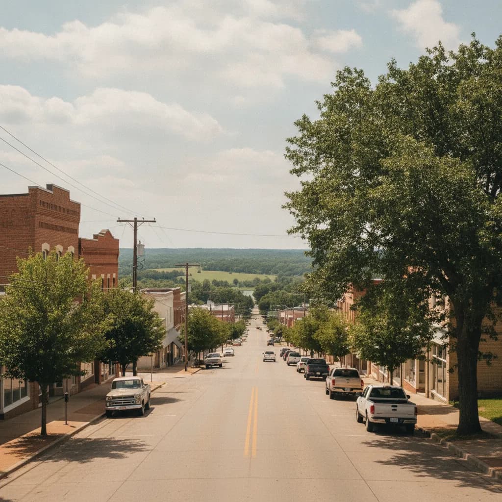 View of Skiatook, OK