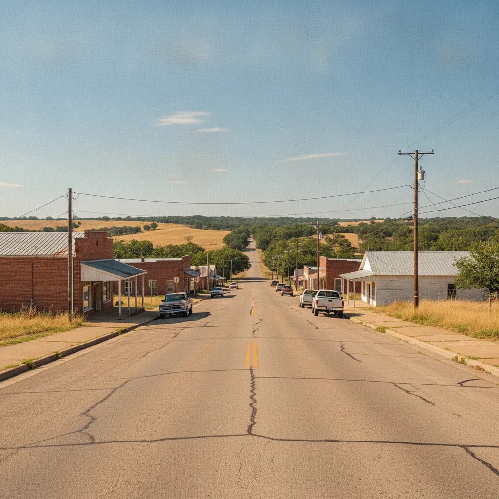 View of Spencer, OK