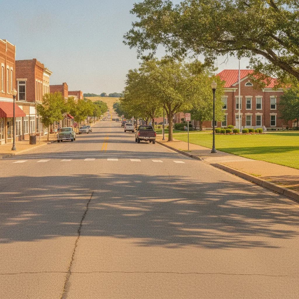 View of Stillwater, OK