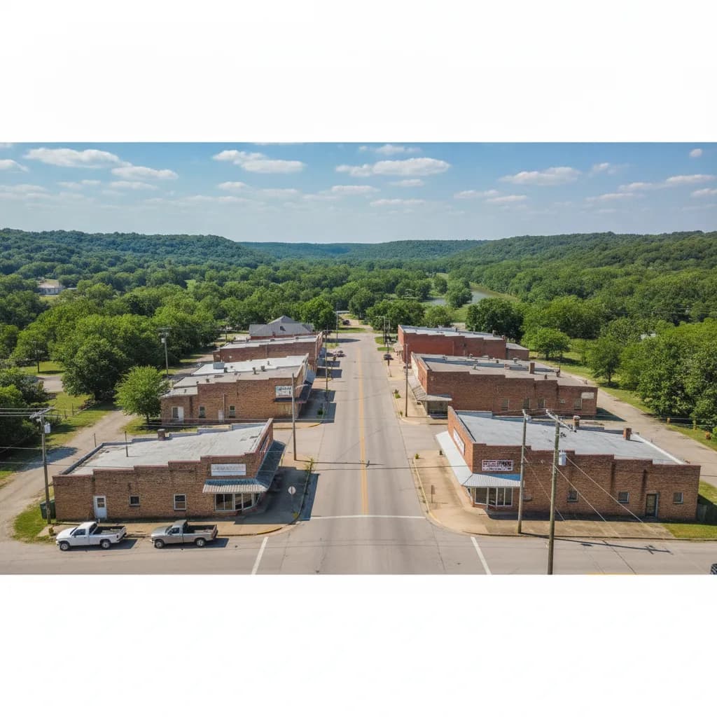 View of Verdigris, OK