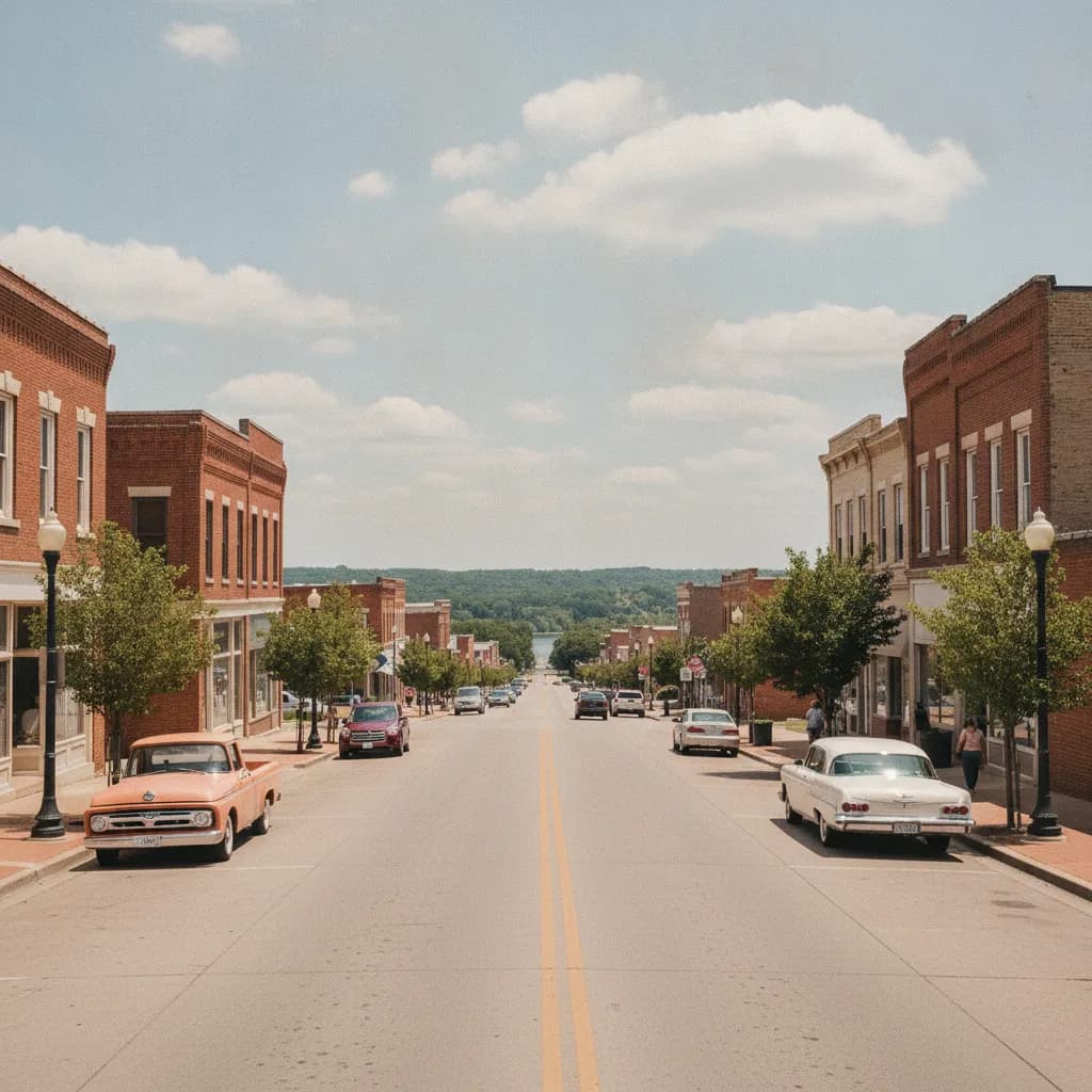 View of Vinita, OK