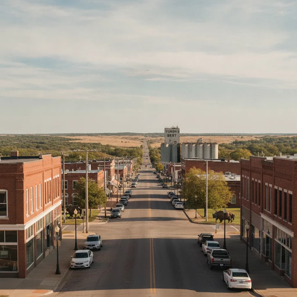 View of Yukon, OK