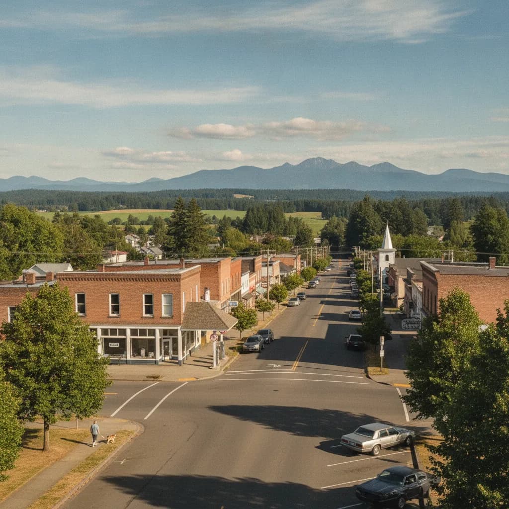 View of Aumsville, OR