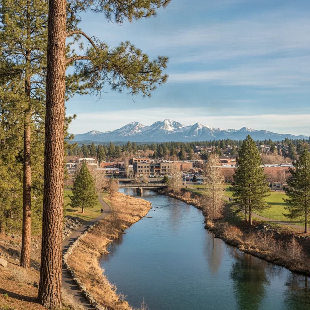 View of Bend, OR