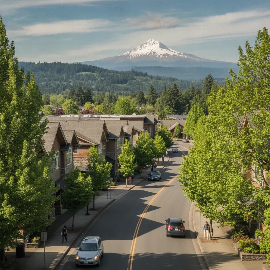 View of Bethany, OR