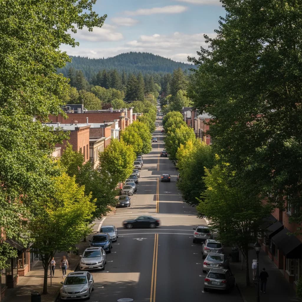 View of Cedar Mill, OR