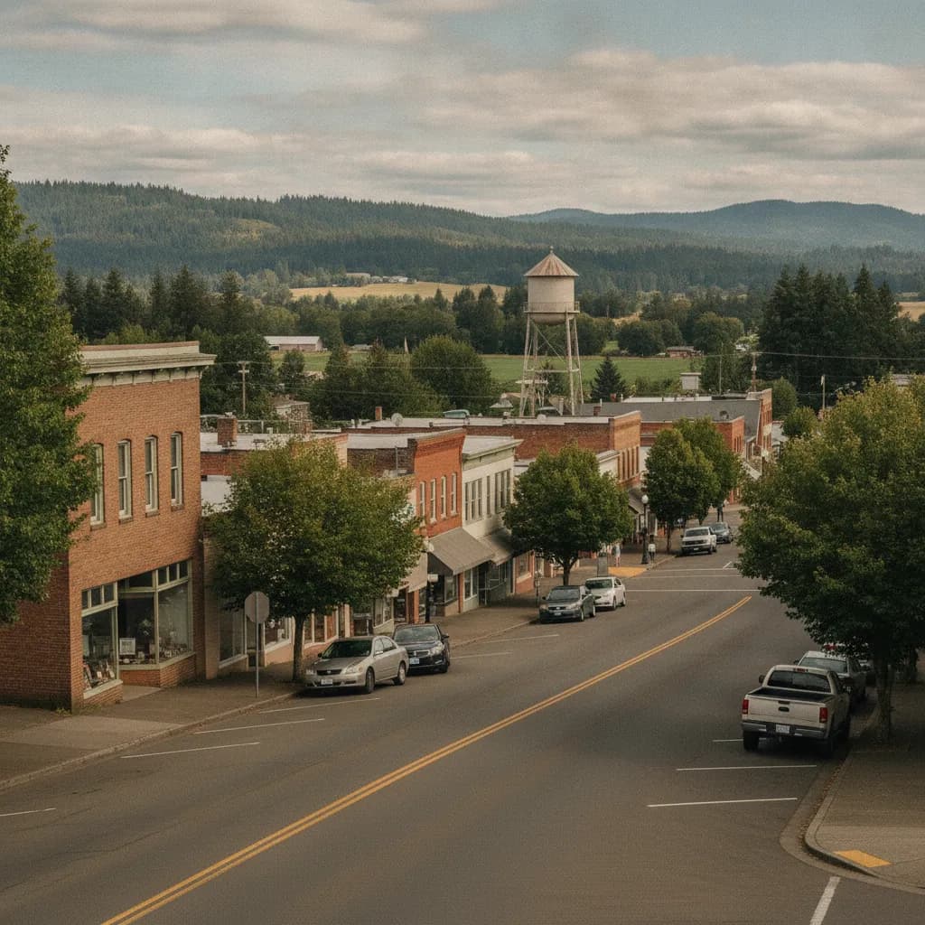 View of Cornelius, OR