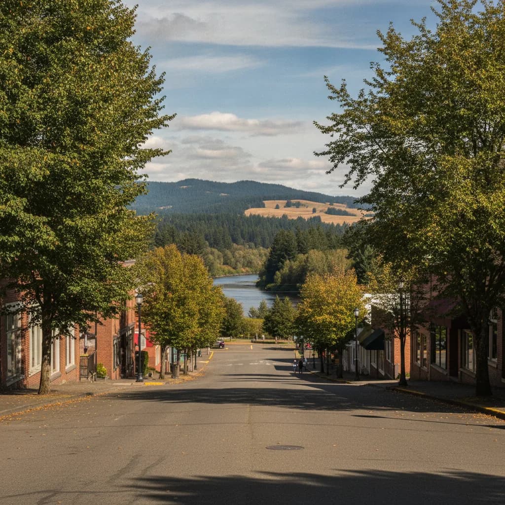 View of Corvallis, OR