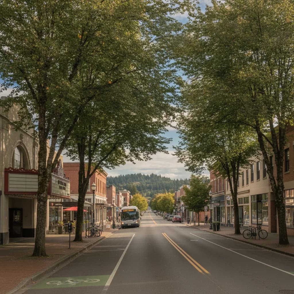 View of Eugene, OR