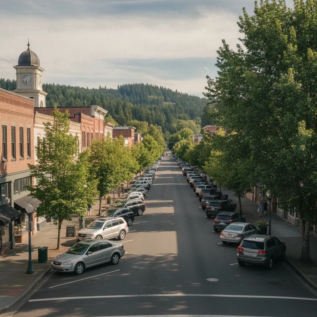 View of Forest Grove, OR