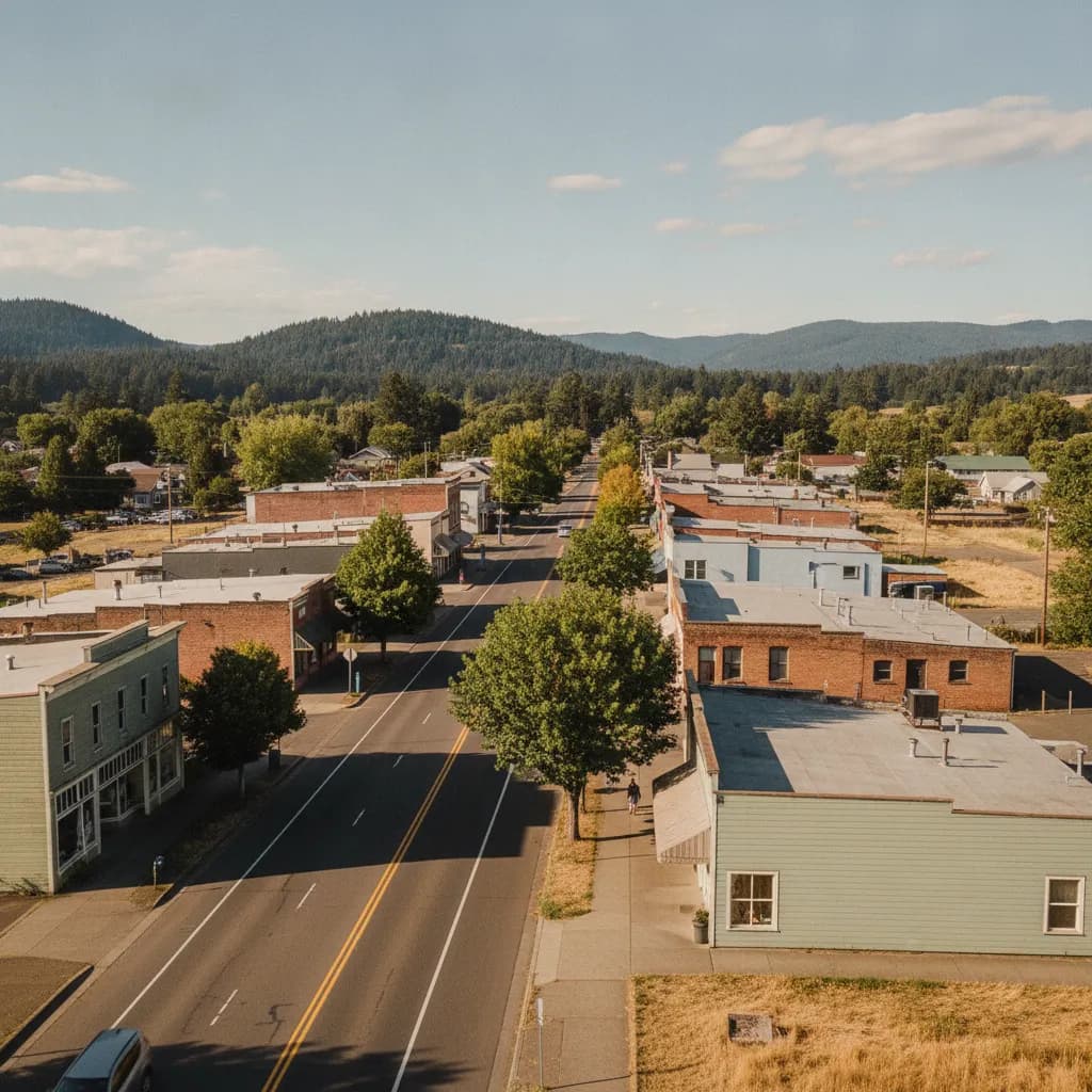 View of Four Corners, OR