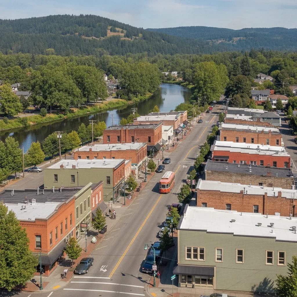 View of Gladstone, OR