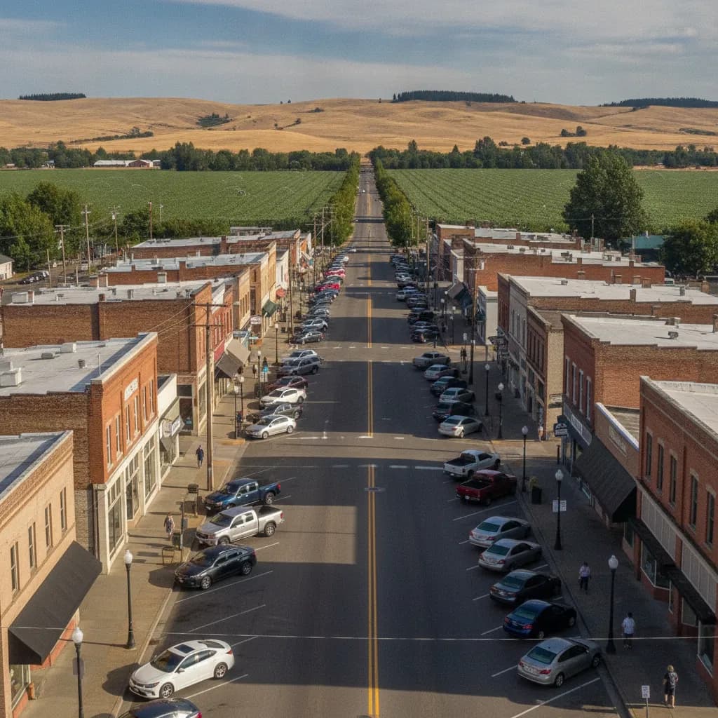 View of Hermiston, OR