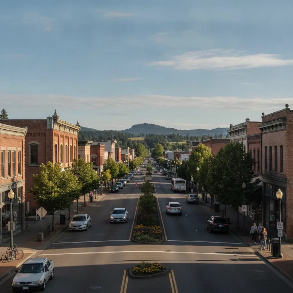 View of Hillsboro, OR