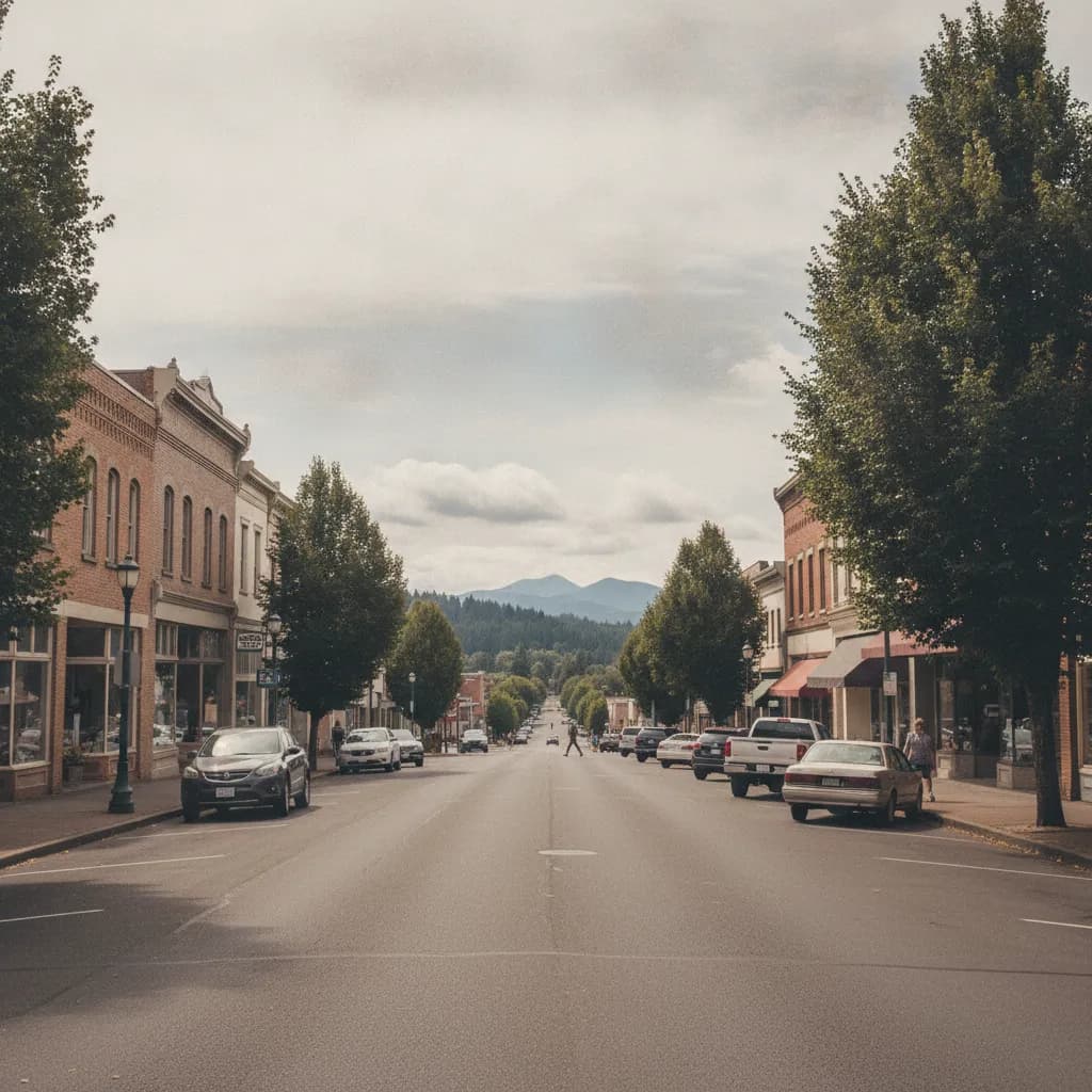 View of Independence, OR