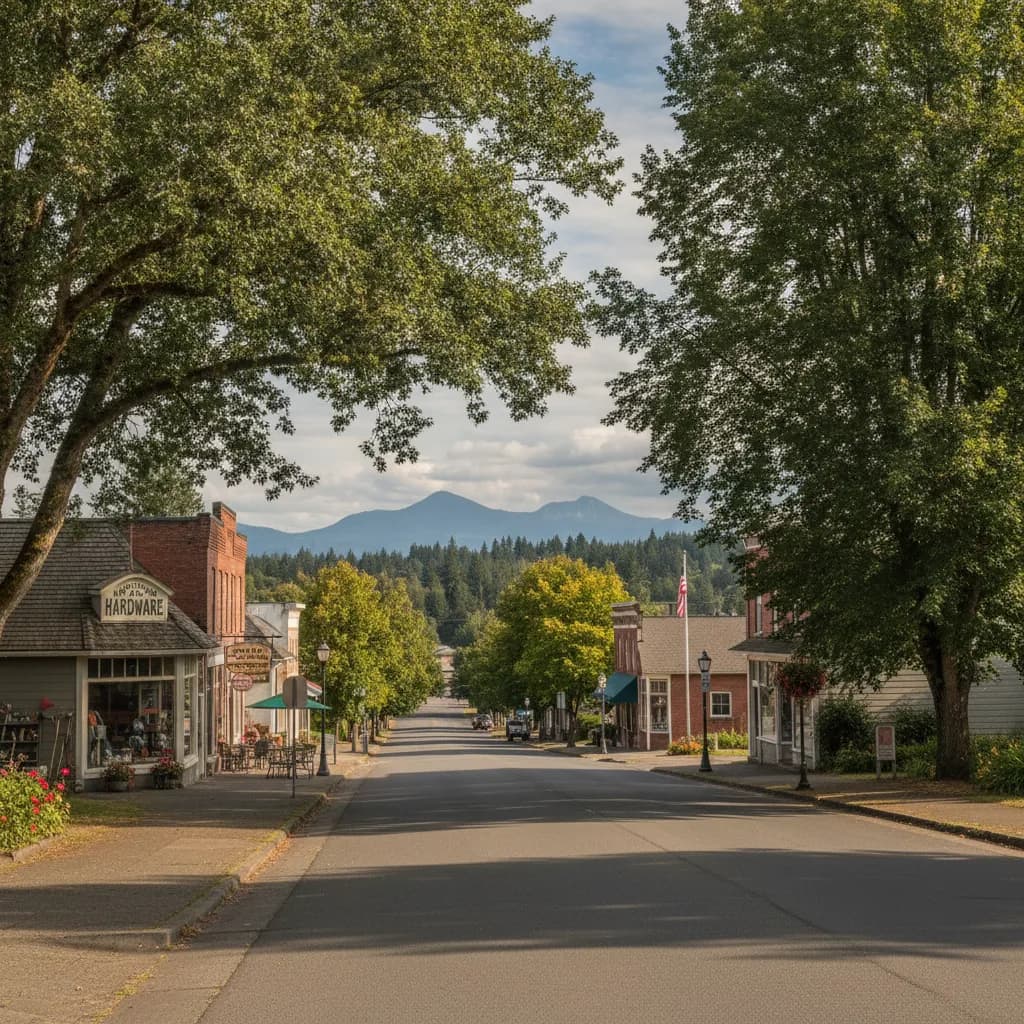 View of Jennings Lodge, OR