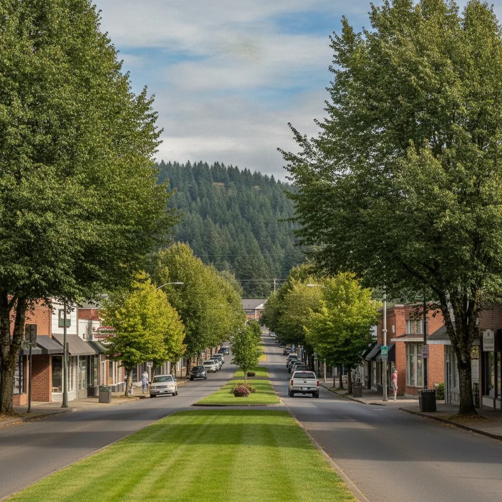 View of Keizer, OR