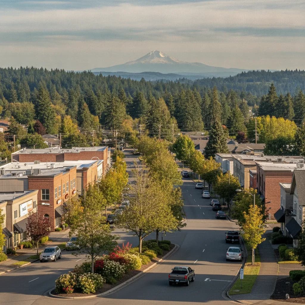 View of King City, OR