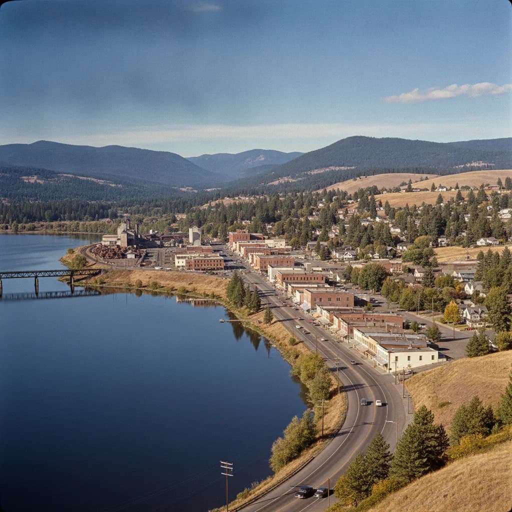 View of Klamath Falls, OR