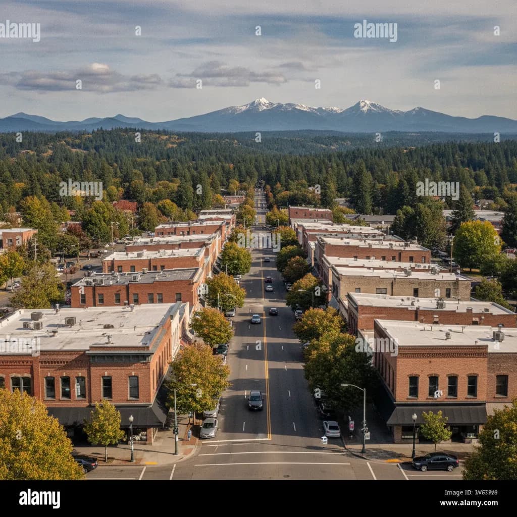 View of Medford, OR