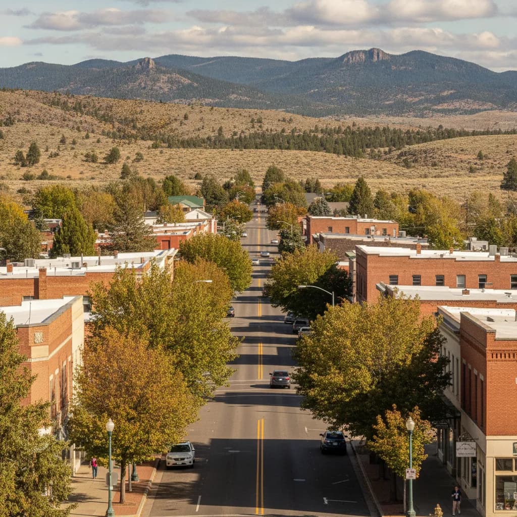 View of Prineville, OR