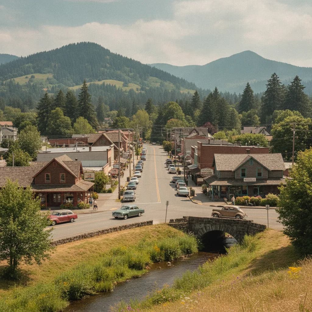 View of Rockcreek, OR