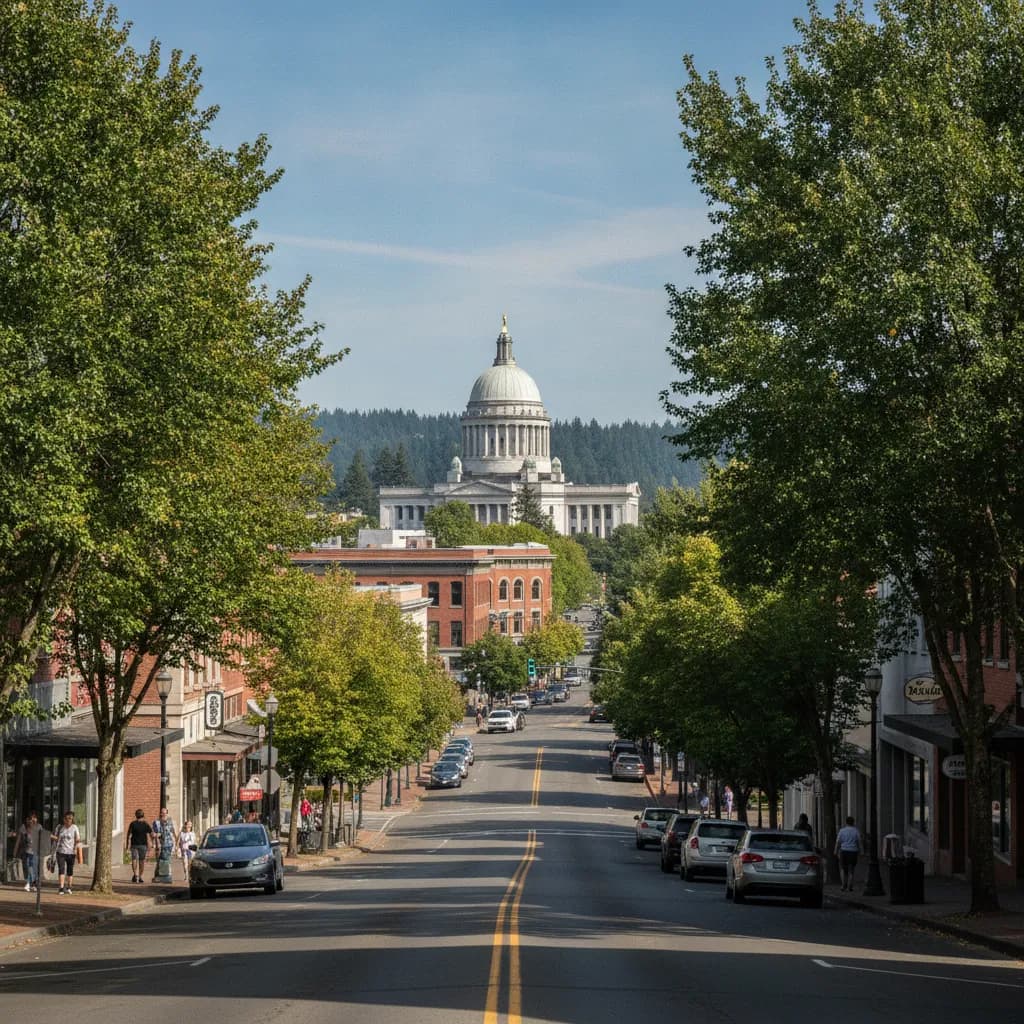 View of Salem, OR