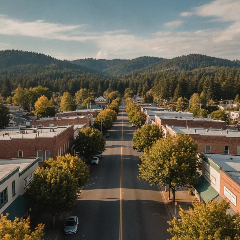 View of Santa Clara, OR