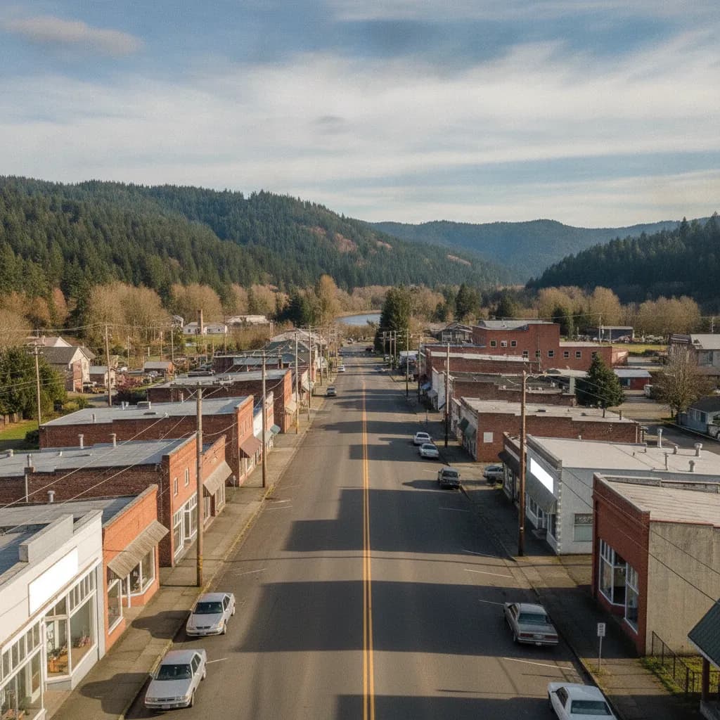 View of Tri-City, OR