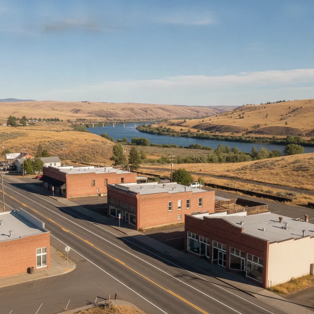 View of Umatilla, OR