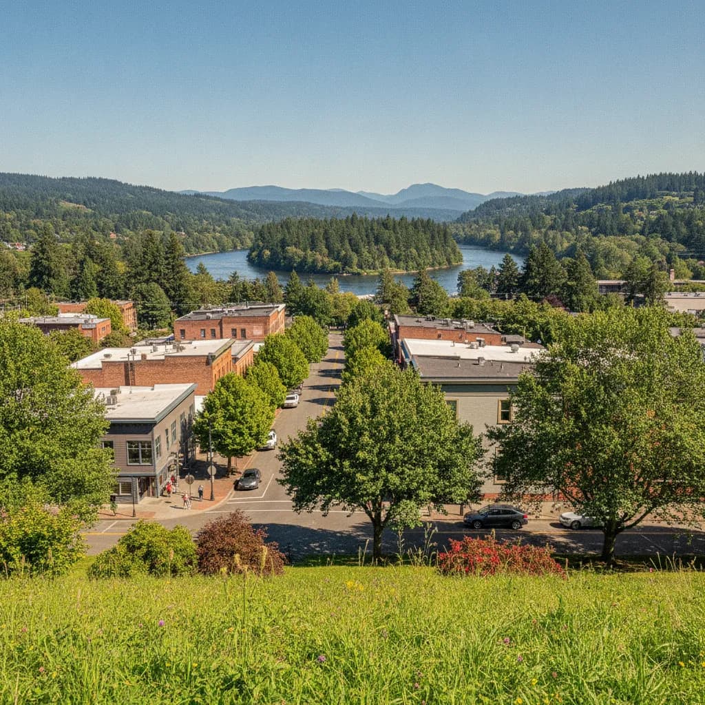 View of West Linn, OR