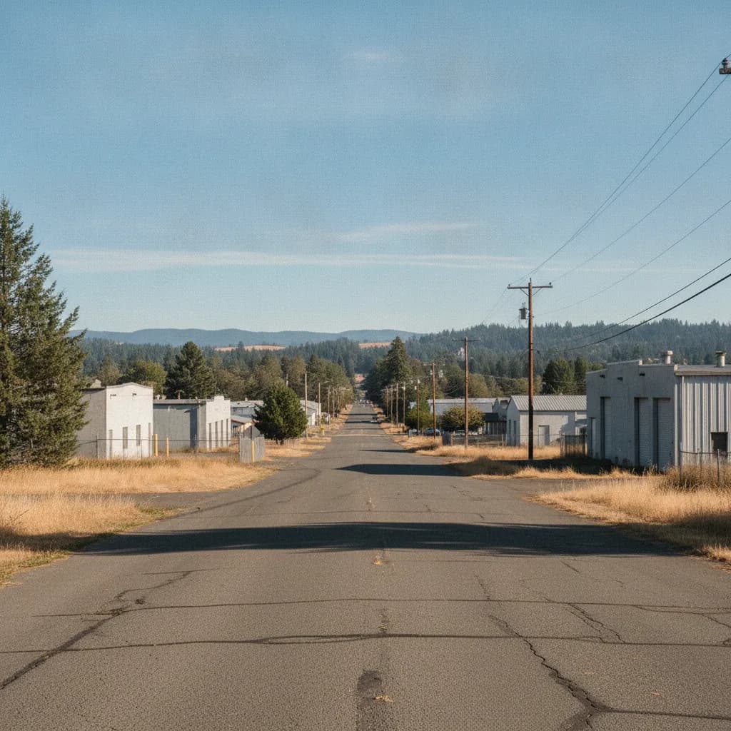 View of White City, OR