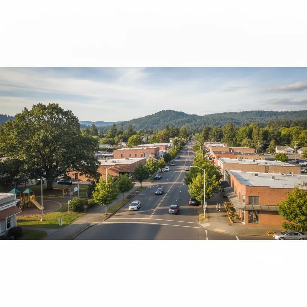 View of Wood Village, OR