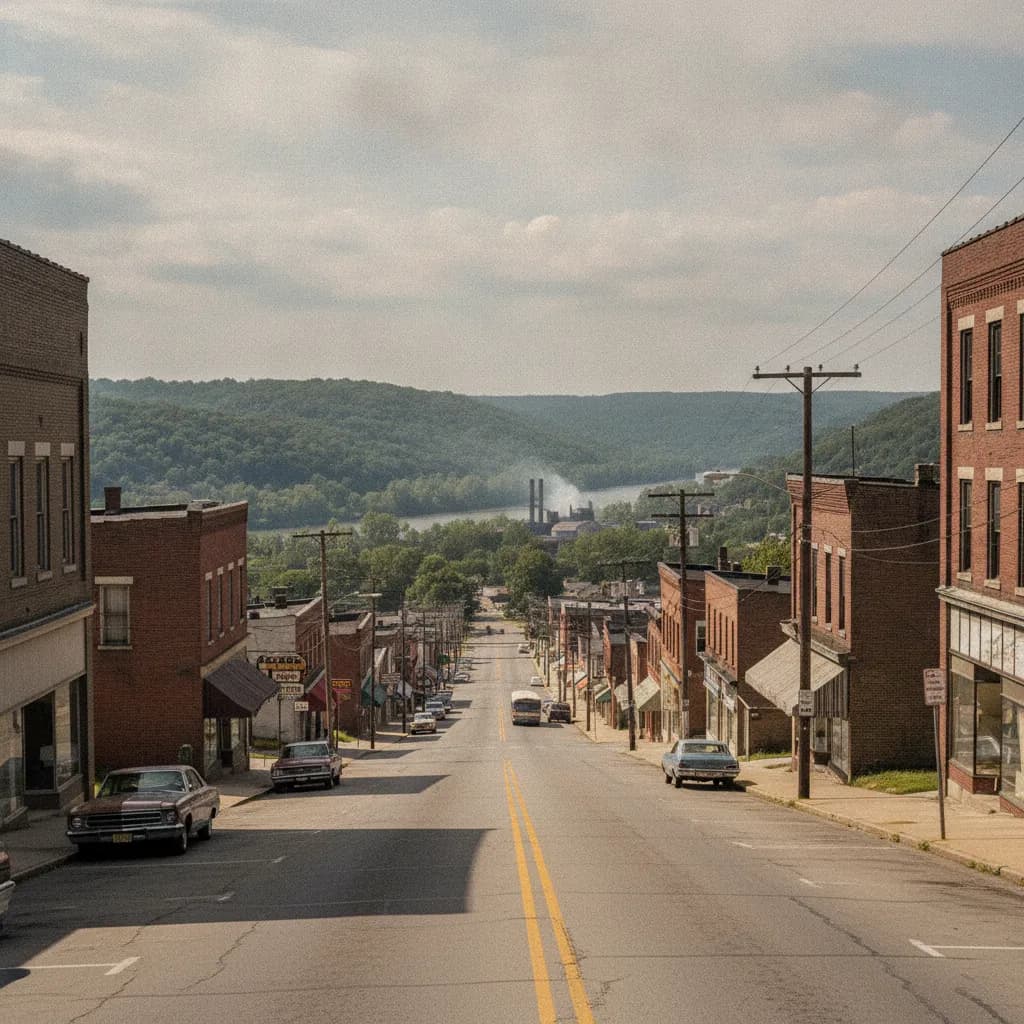 View of Aliquippa, PA