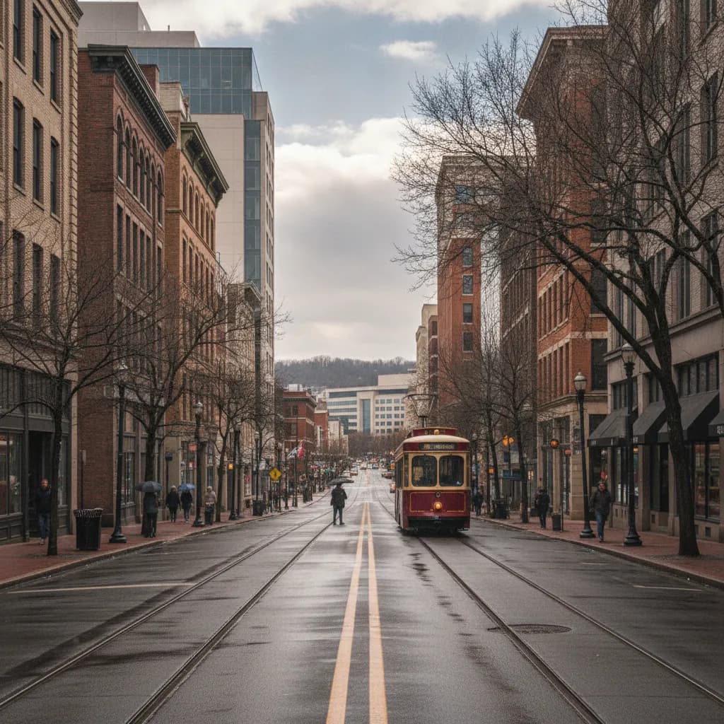 View of Allentown, PA