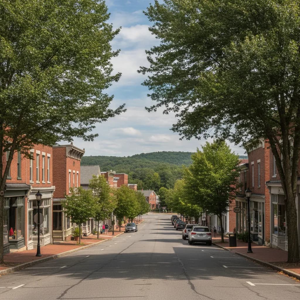 View of Amity Gardens, PA