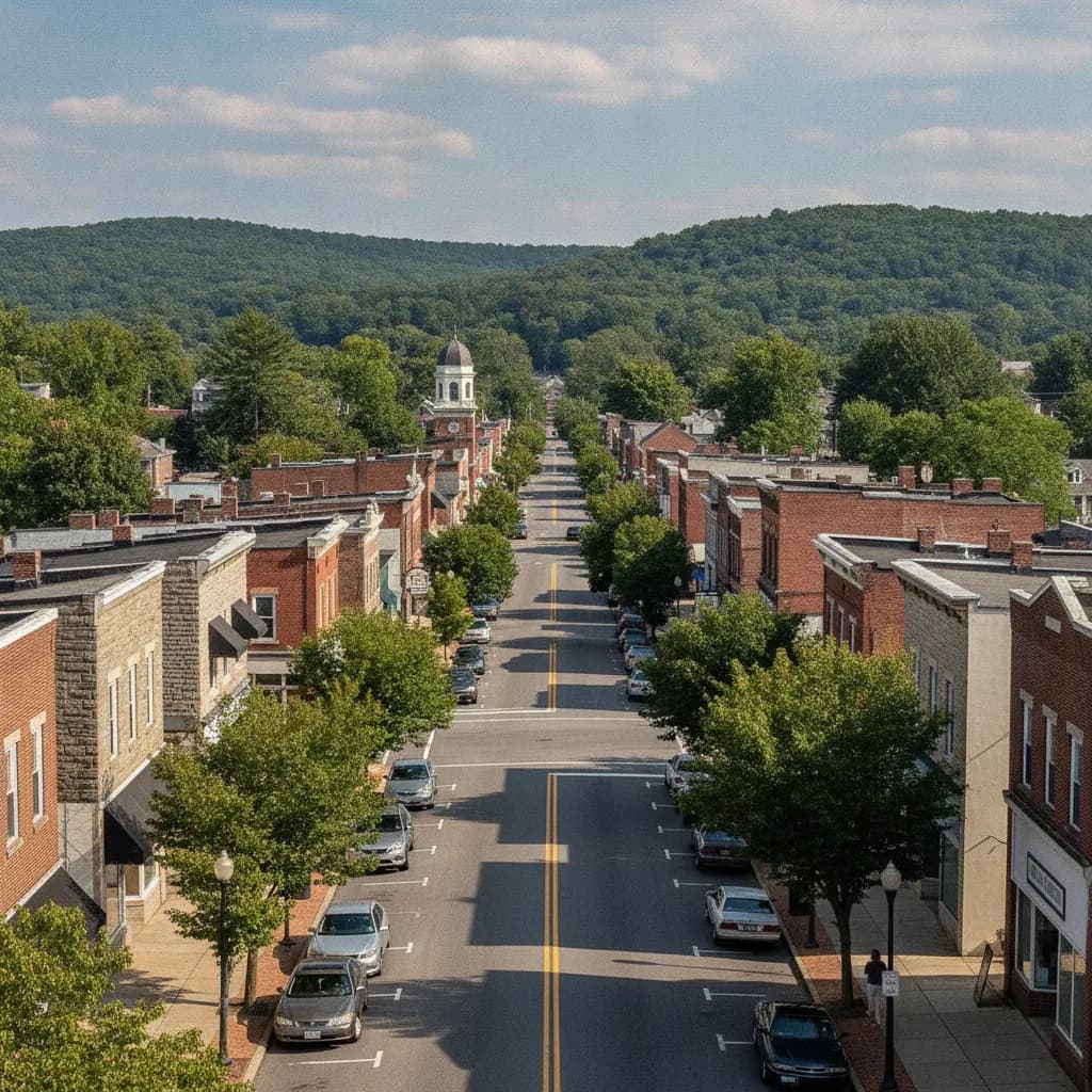 View of Avalon, PA