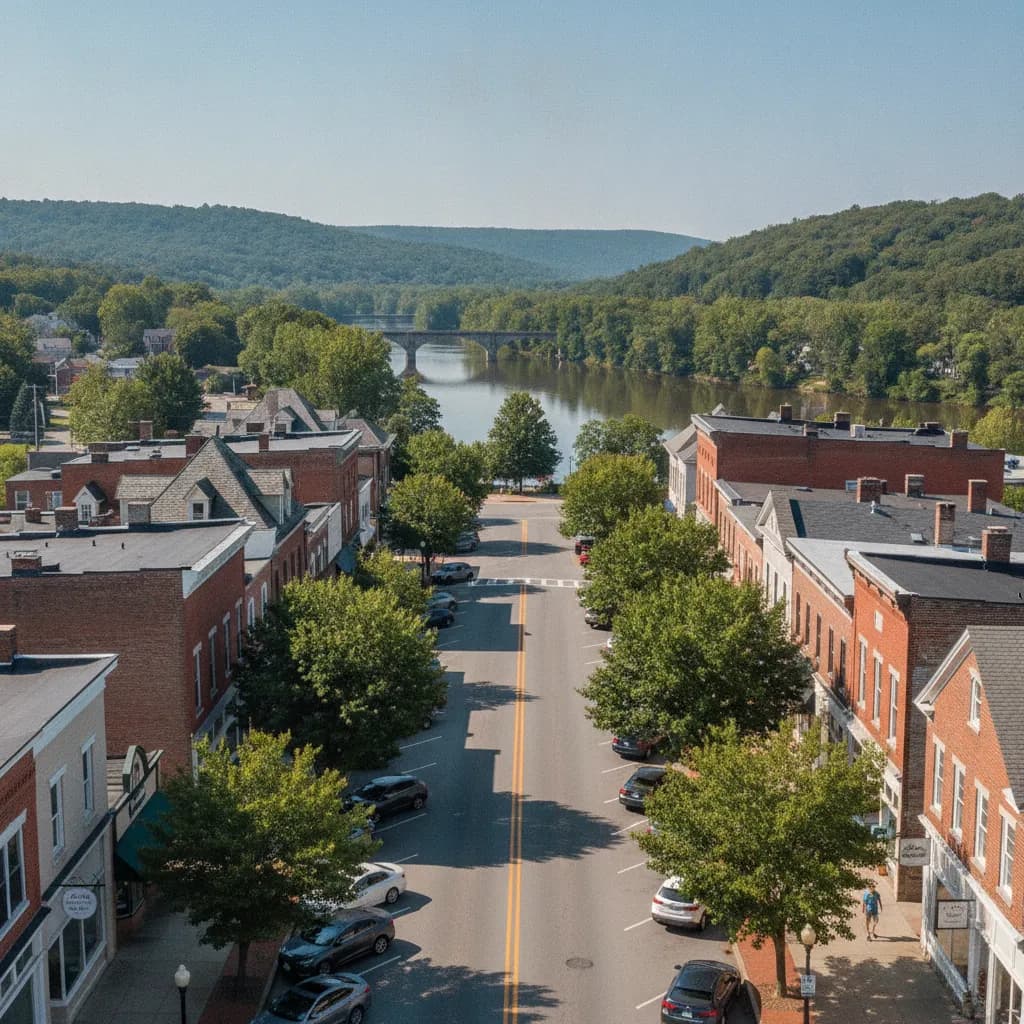 View of Beaver, PA