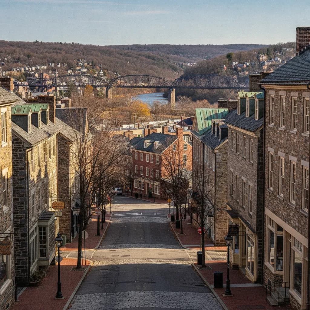 View of Bethlehem, PA