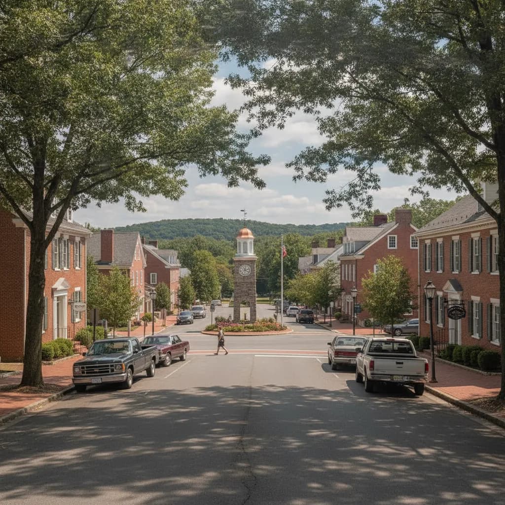 View of Blue Bell, PA