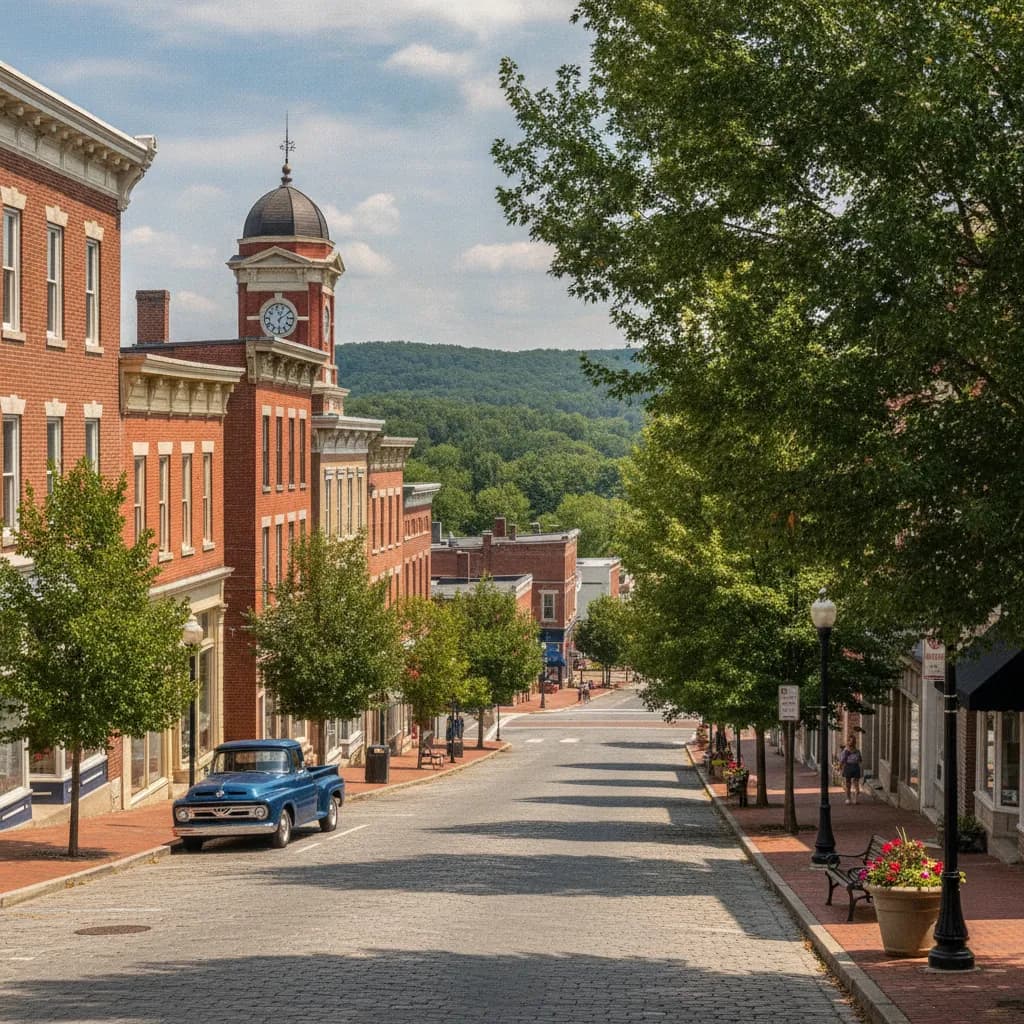 View of Boyertown, PA
