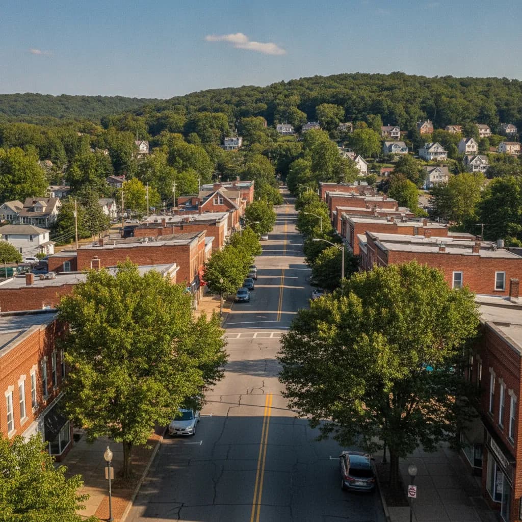 View of Brentwood, PA
