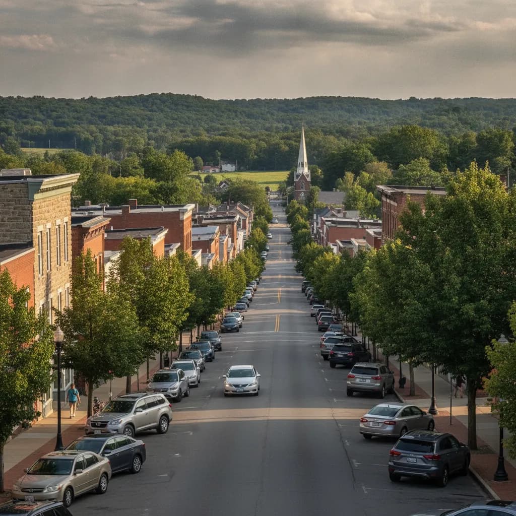 View of Butler, PA