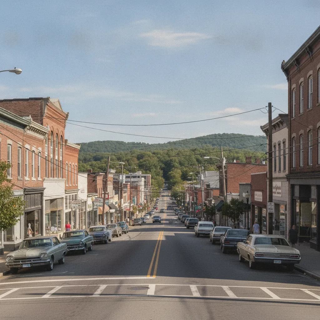 View of Coatesville, PA