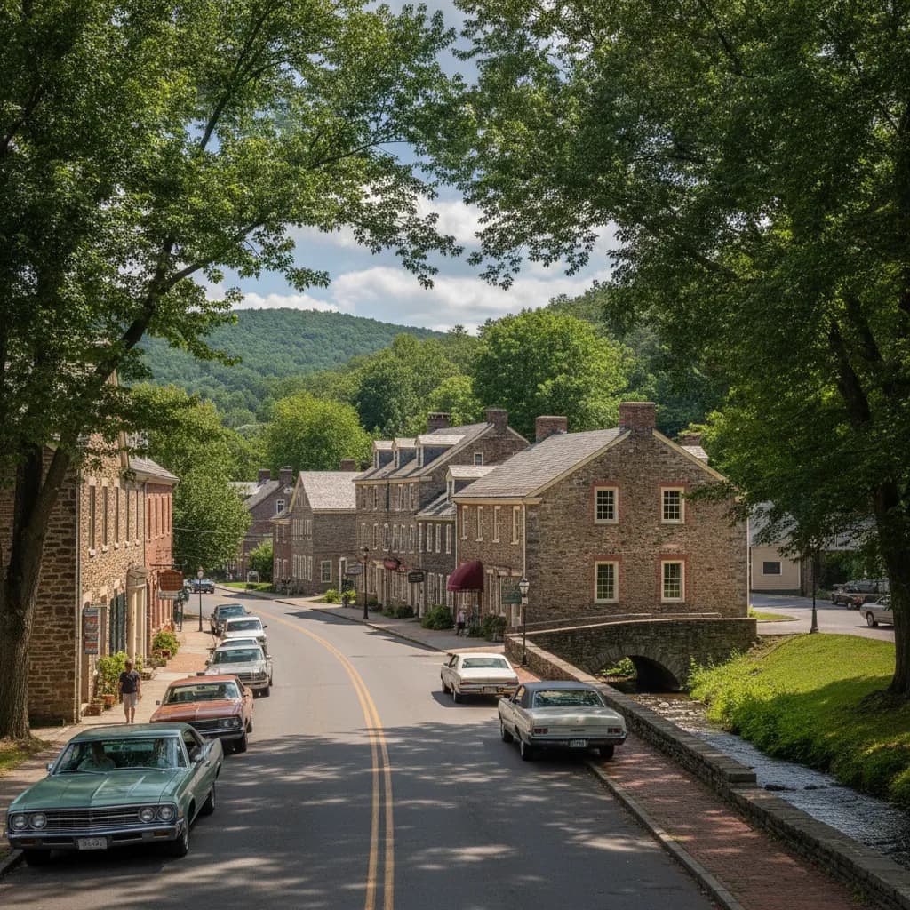 View of Cornwall, PA