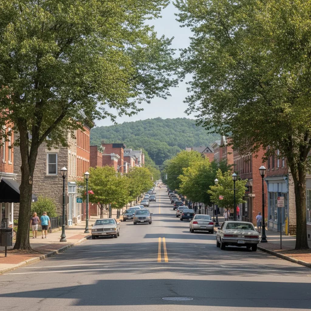 View of Darby, PA